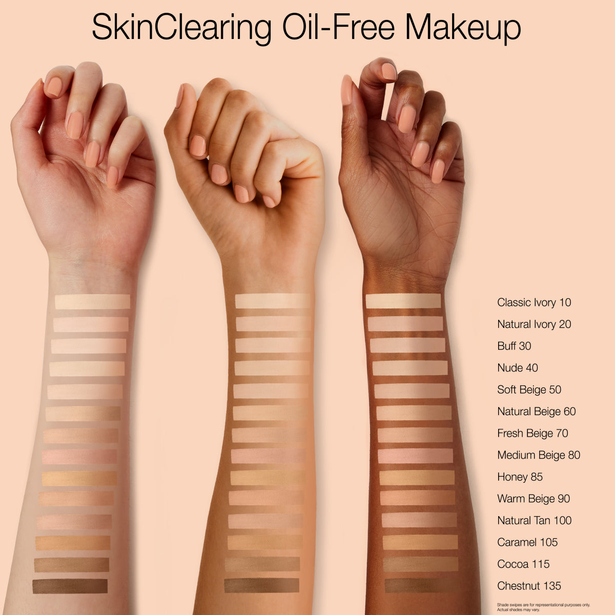 Neutrogena® Skinclearing Liquid Makeup, 10 Classic Ivory product image 2