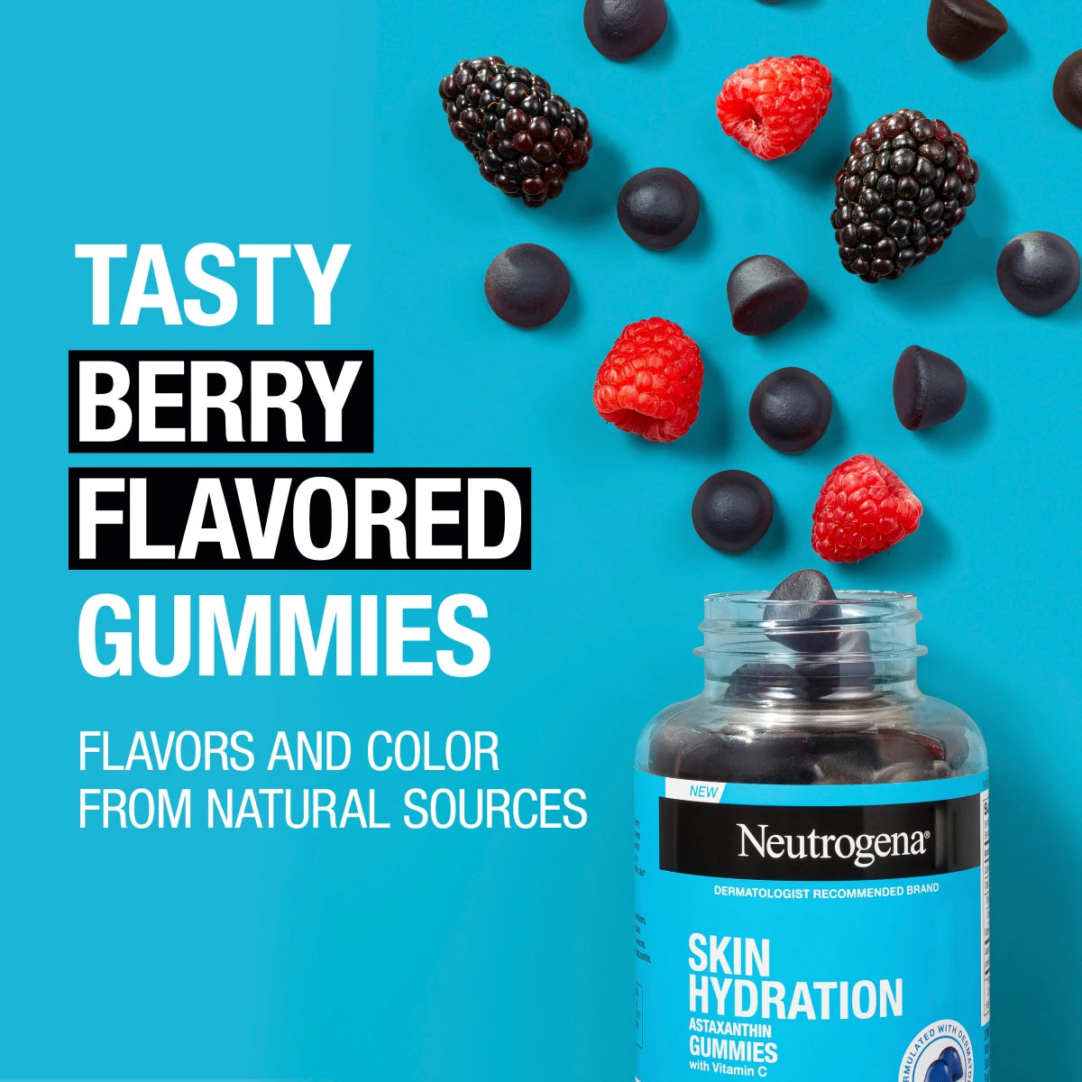Neutrogena® Skin Hydration Astaxanthin Gummies with Vitamin C, 60 Gummies product image 3