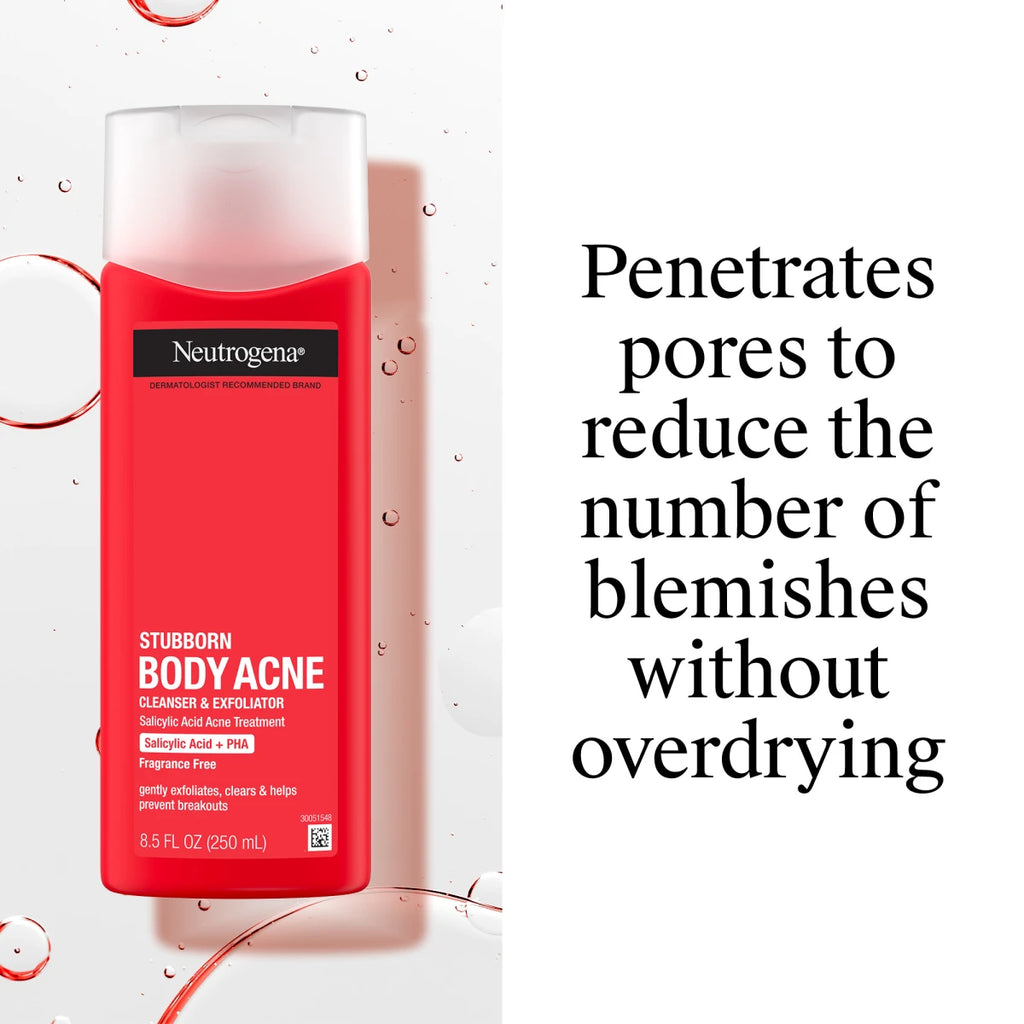 Neutrogena® Stubborn Body Acne Cleanser & Exfoliator product image 6