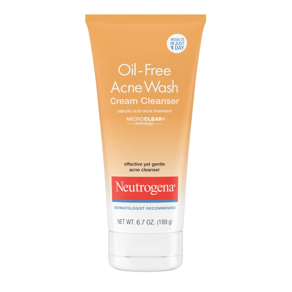 Neutrogena® Oil-Free Acne Wash Cream Cleanser product image 1