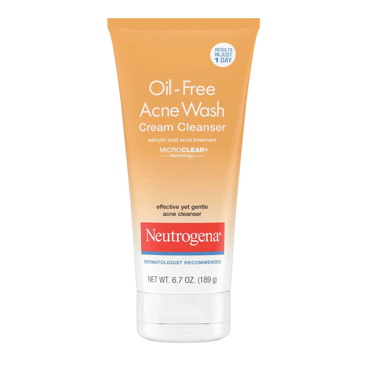 Neutrogena® Oil-Free Acne Wash Cream Cleanser product image 1