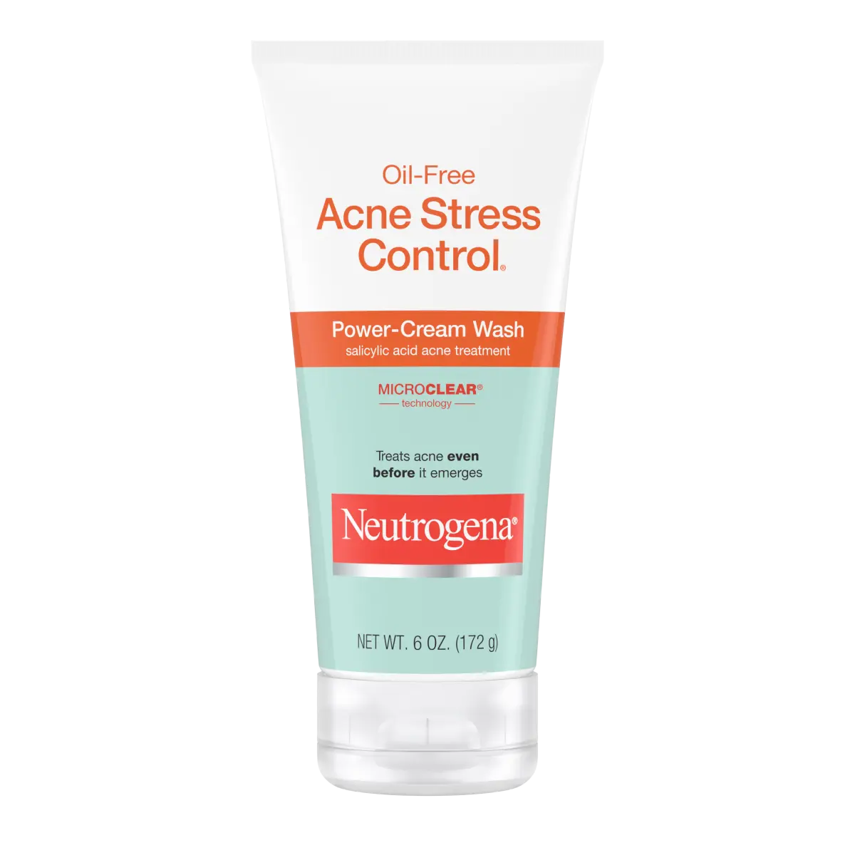 Neutrogena® Oil-Free Acne Stress Control Power-Cream Wash product image 2