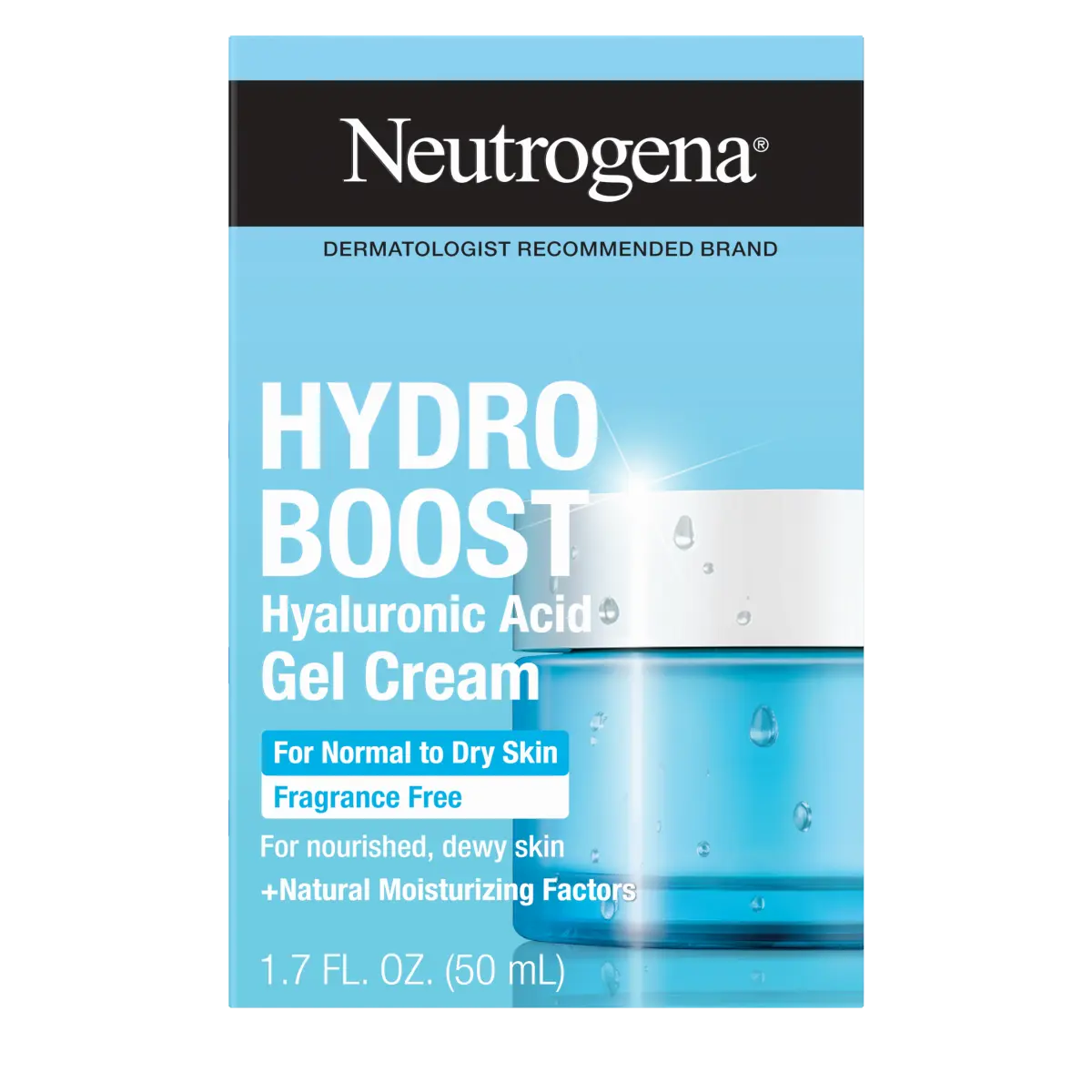 Neutrogena® Hydro Boost Hyaluronic Acid Gel Cream Fragrance Free product image 1