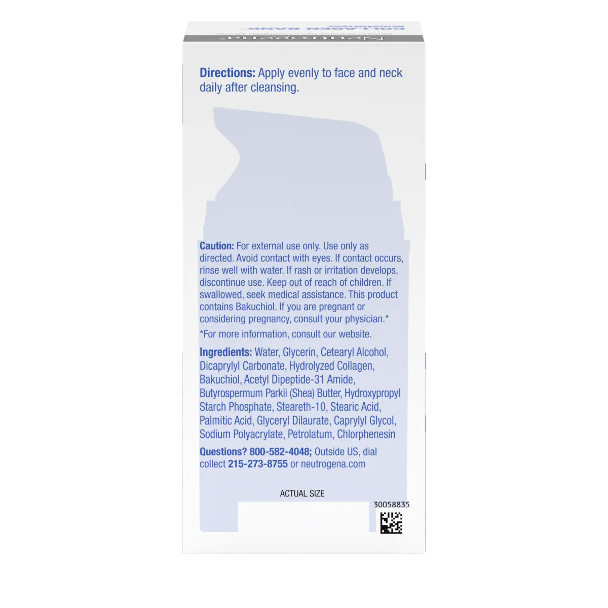 Neutrogena® Collagen Bank Night Moisturizer, Normal to Combination Skin 2. Fl. Oz product image 9