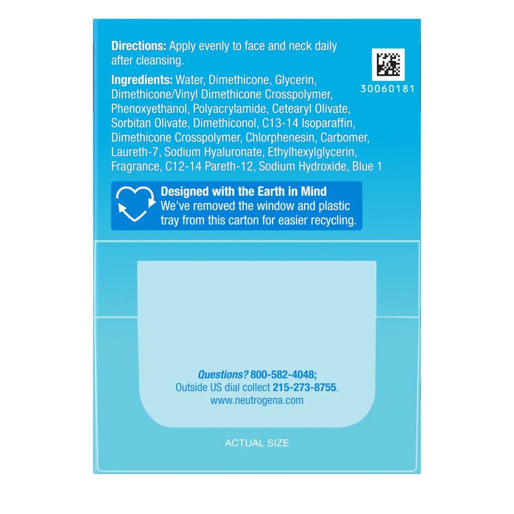 Neutrogena® Hydro Boost Hyaluronic Acid Water Gel with Signature Fragrance product image 8