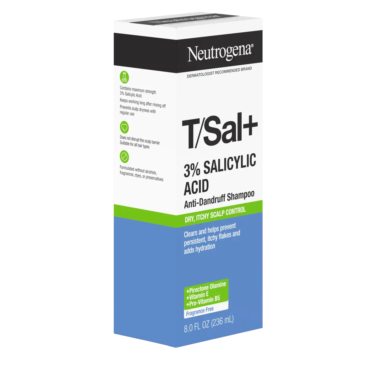 Neutrogena® T/Sal+ 3% Salicylic Acid Anti-Dandruff Shampoo product image 4