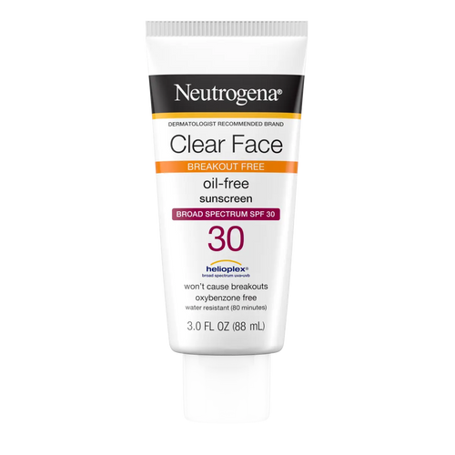 Neutrogena® Clear Face Liquid Lotion Sunscreen Broad Spectrum SPF 30 product image 1