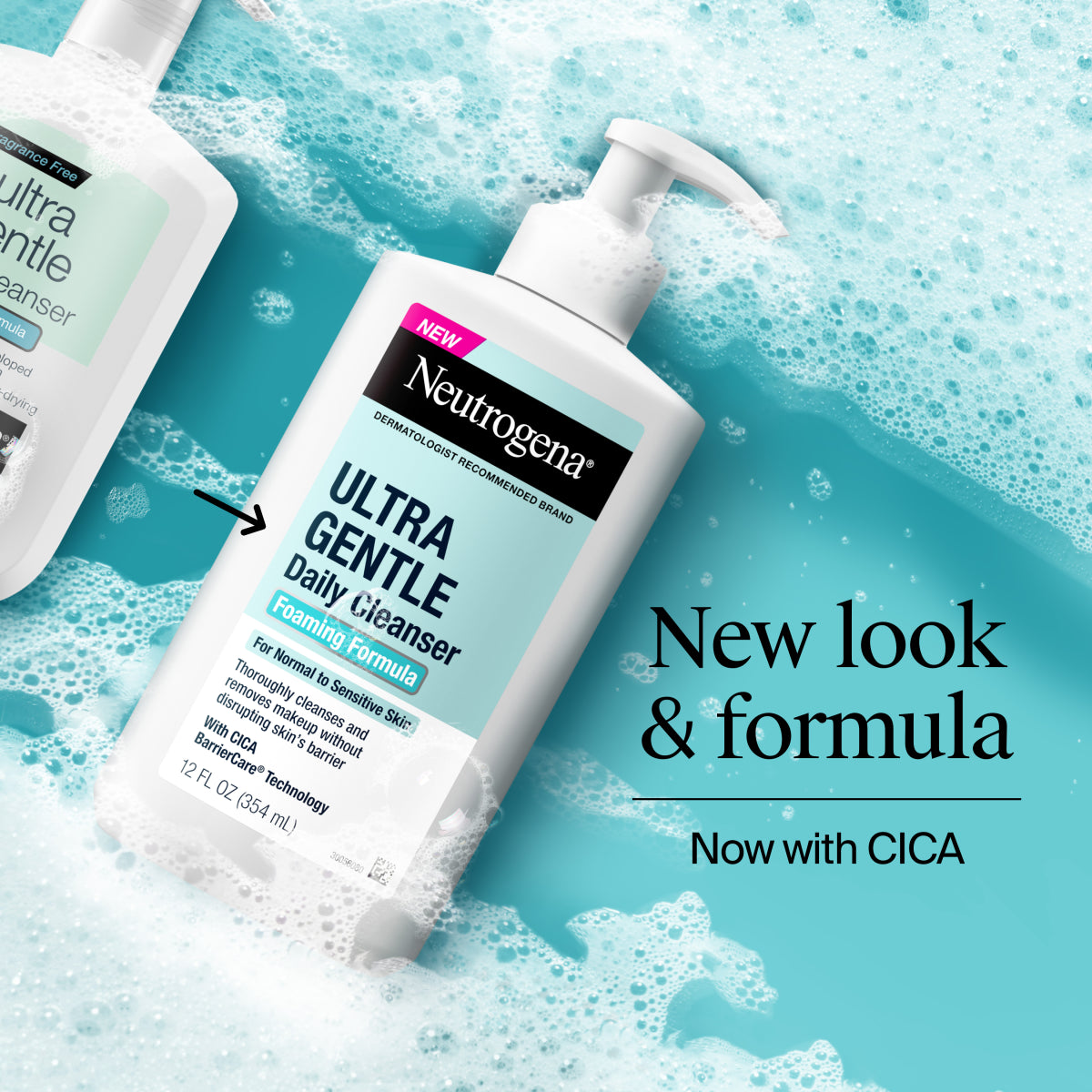 Neutrogena® Ultra Gentle Daily Cleanser, Fragrance Free product image 2