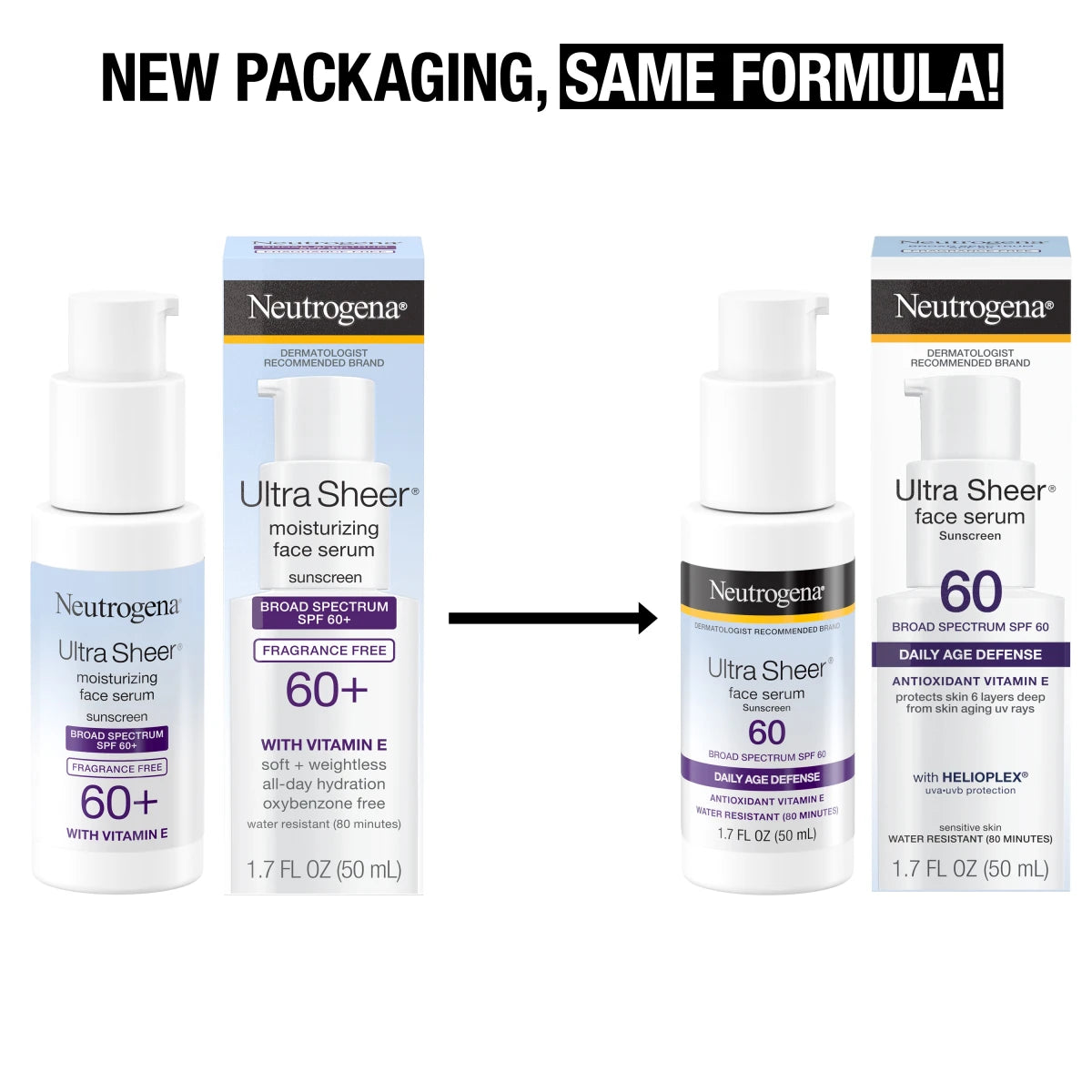 Neutrogena® Ultra Sheer Face Serum SPF 60 product image 2