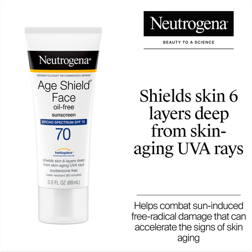 Neutrogena® Age Shield Face Lotion Sunscreen Broad Spectrum SPF 70 product image 2
