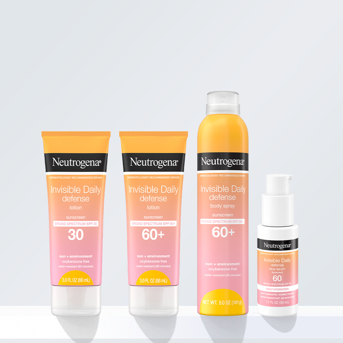 Neutrogena® Invisible Daily Defense Sunscreen Lotion Broad Spectrum SPF 60+ Fragrance Free product image 8