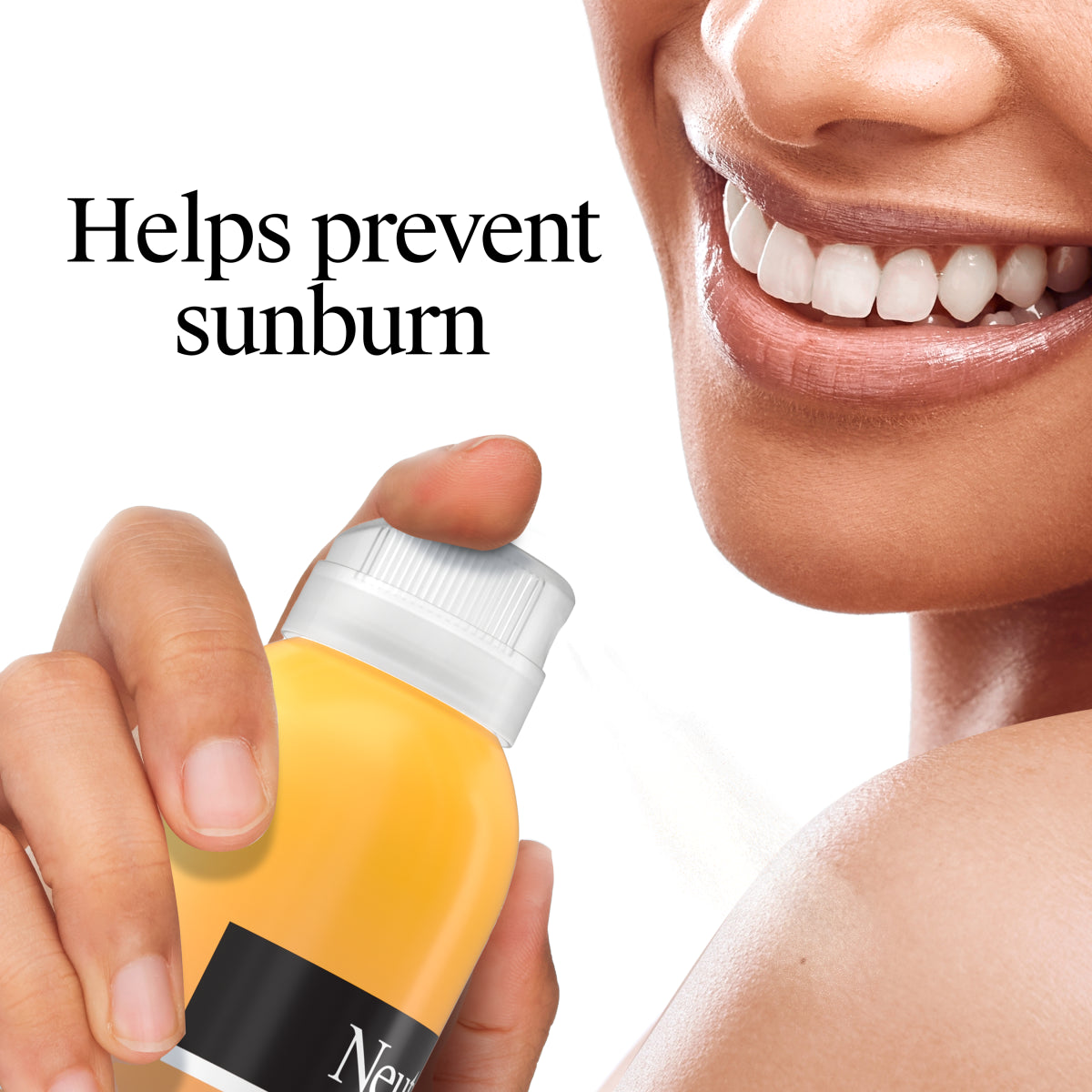 Neutrogena® Invisible Daily Defense Body Spray Sunscreen Broad Spectrum SPF 60+ product image 3